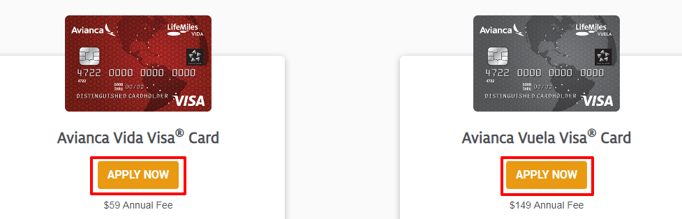 Avianca Lifemiles Credit Card