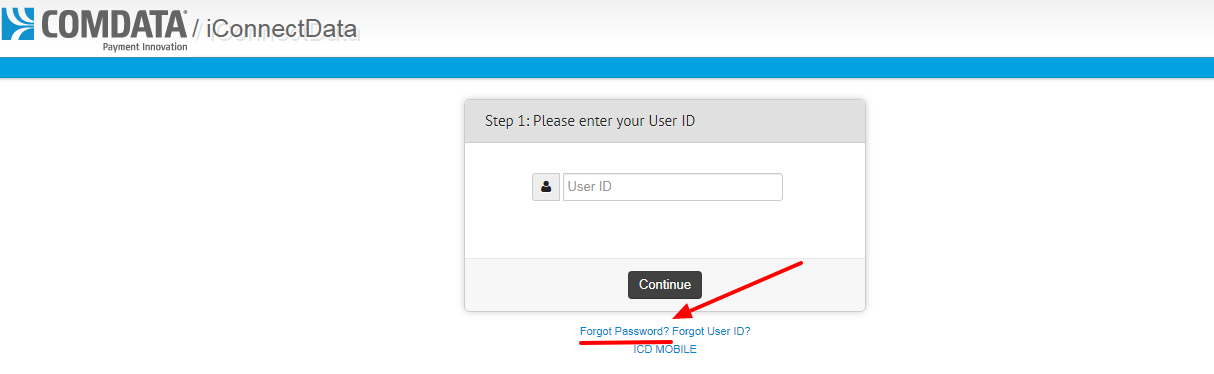 How to Reset an iConnect Data Forgotten Password