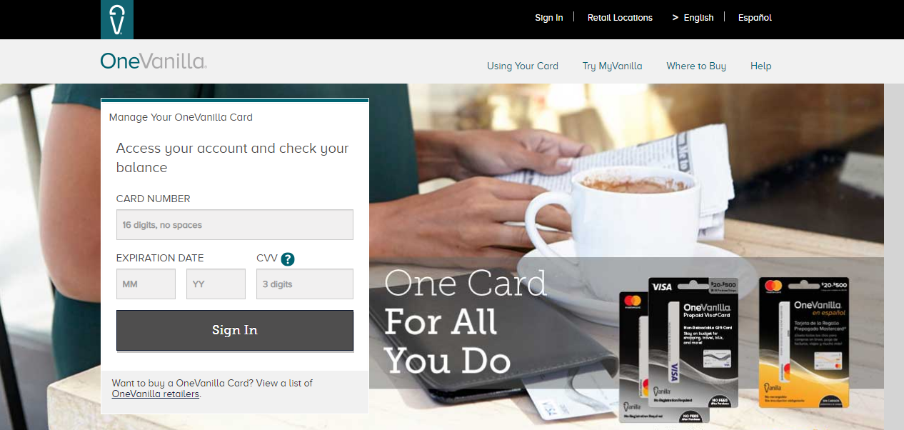 Make Your Life Easier With OneVanilla Prepaid Card