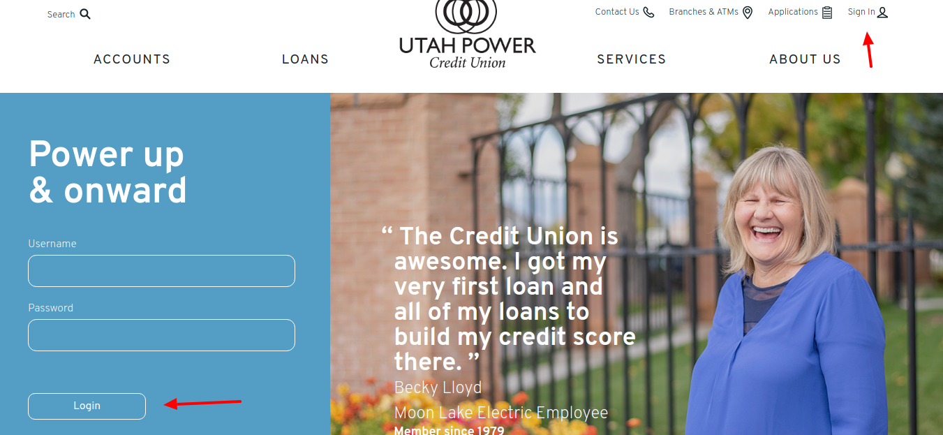 Utah-Power-Credit-login