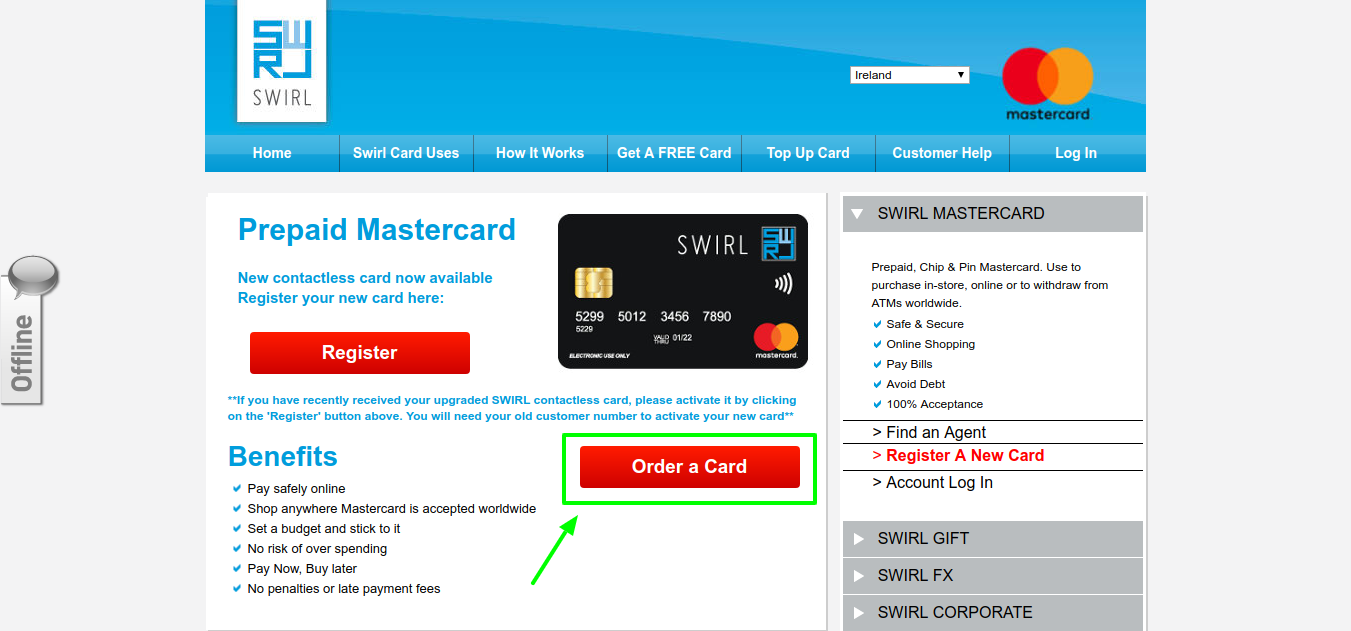 The Best Prepaid MasterCard In Ireland _ SWIRL