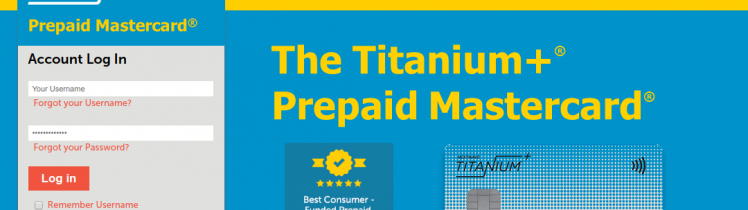 Titanium+ Prepaid Card Logo