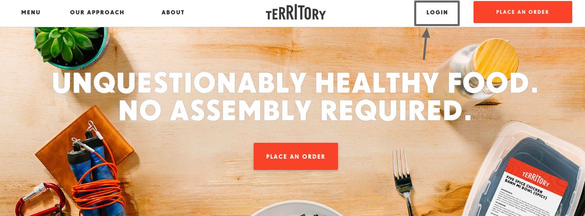 Territory Login