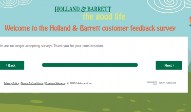 NBTY Default Disabled Survey