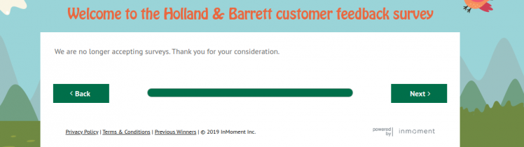NBTY Default Disabled Survey
