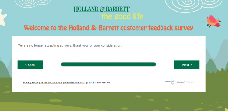 NBTY Default Disabled Survey