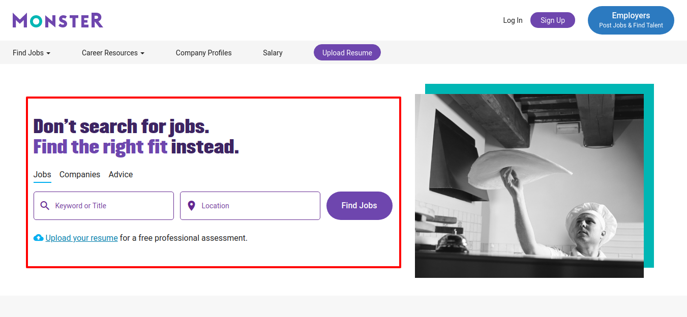 Monster com Find Jobs