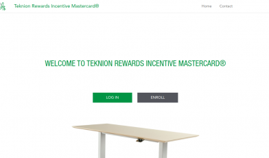 Teknion Rewards Incentive Mastercard Logo