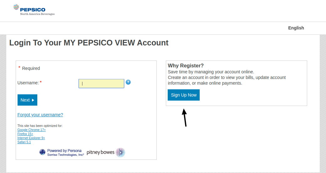 PEPSICO Sign Up
