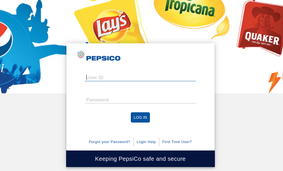 my pepsico sso login