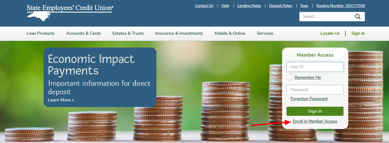 NCSECU Member Access