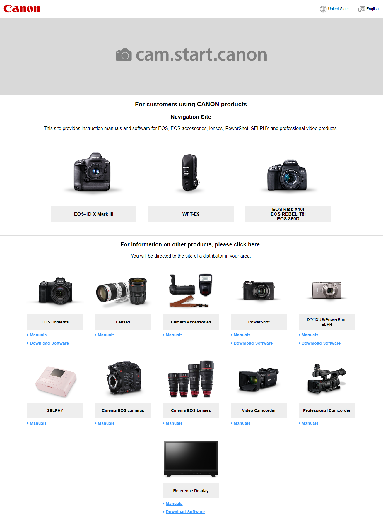 Download Canon Software