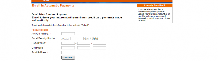 Set up Automatic Payments for Applied Bank Credit Cards