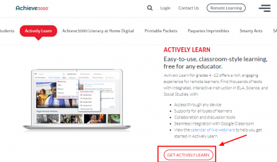 Student Premium Account of Achieve3000