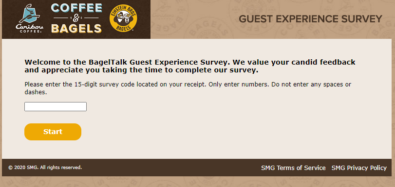 Take Bagel Feedback Survey