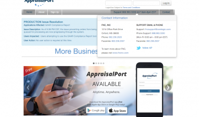 appraisalport login tips