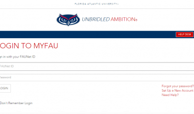 My FAU EDU Login
