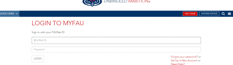 My FAU EDU Login