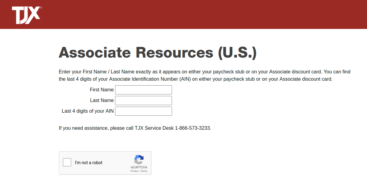 Associate Resources Login