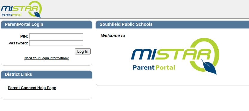 Southfield Parent Portal Login