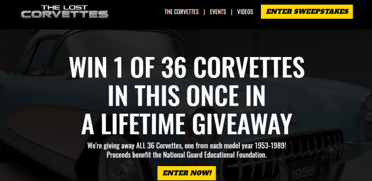 The Lost Corvettes Survey