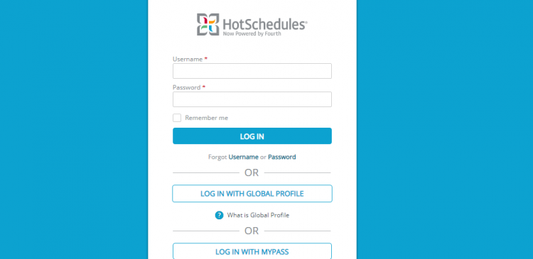 HotSchedules-Login