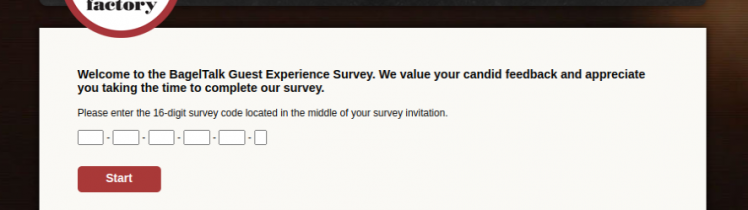 BagelTalk Guest Survey