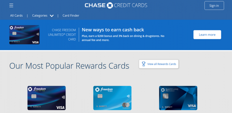 Chase Credit Card Logo
