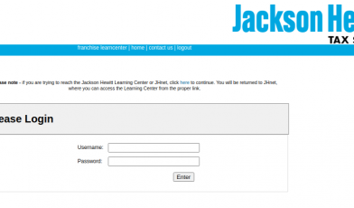 Jackson Hewitt Login