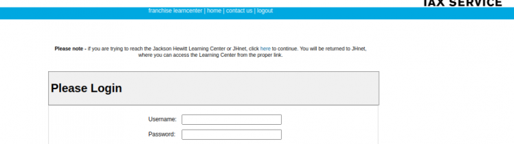 Jackson Hewitt Login