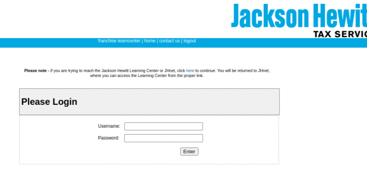 Jackson Hewitt Login