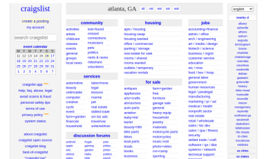 craigslist atlanta Logo