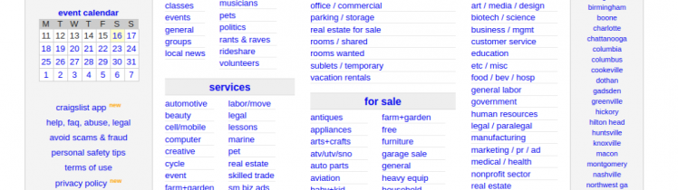 craigslist atlanta Logo