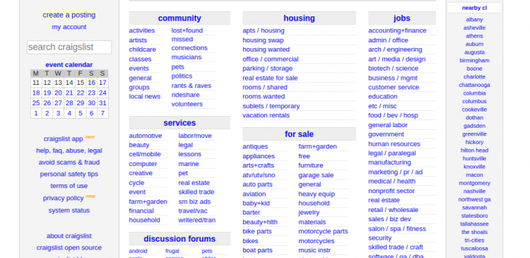 craigslist atlanta Logo