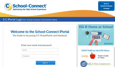 Iportal School Connect Login