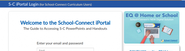 Iportal School Connect Login