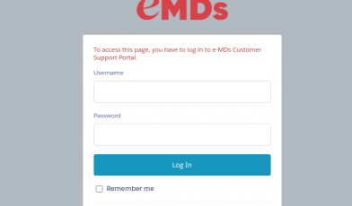 emds support login