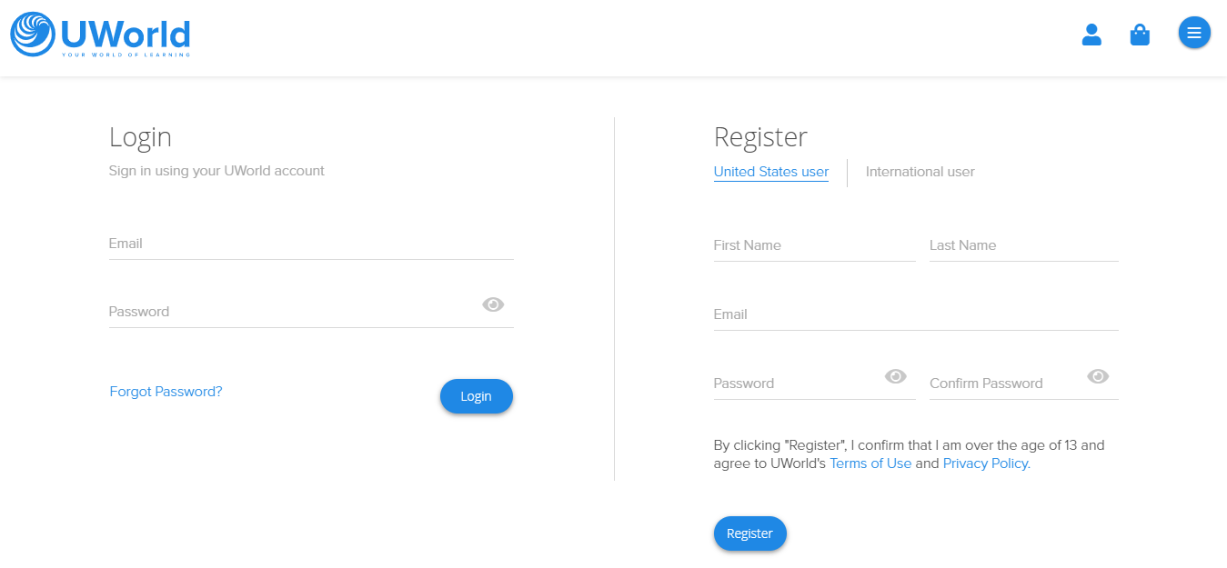 UWorld Login
