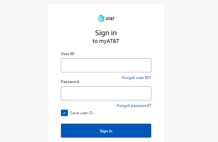 my att login