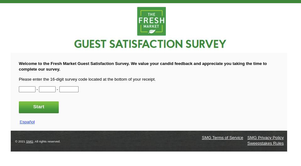 fresh market survey