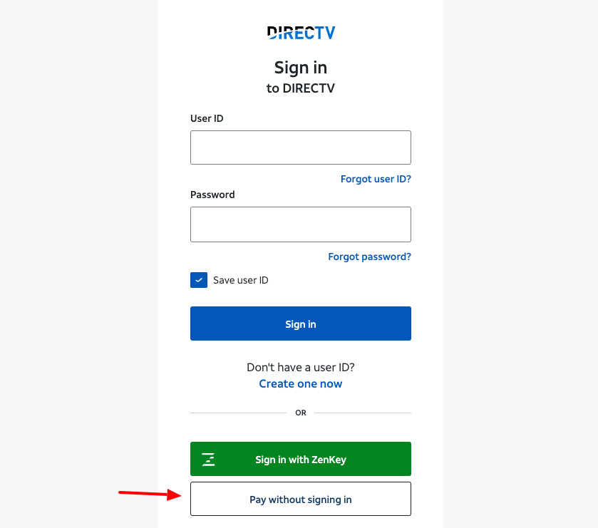 Pay DirecTV Bill