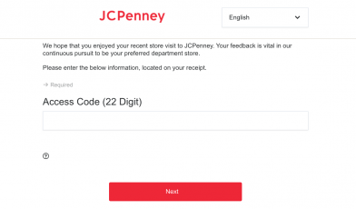 jcpenney survey