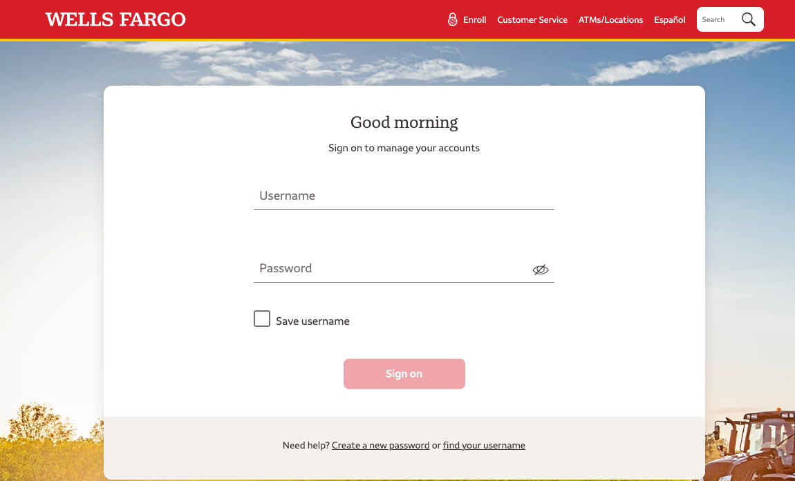 wells fargo checks
