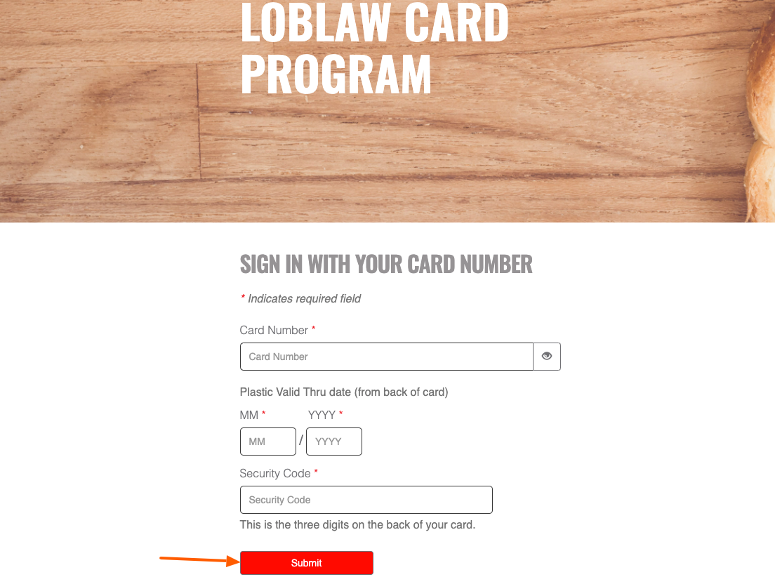 loblaw card activation