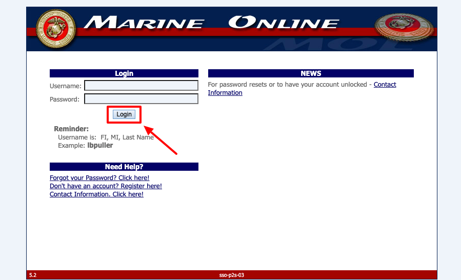 mol usmc login