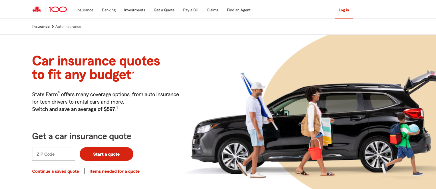 state farm car insurance