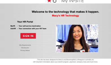Macy’s Employee Login tips
