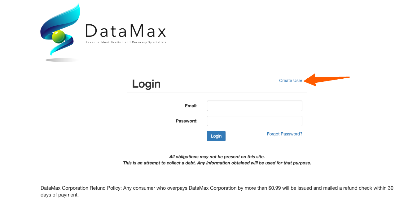 create paystream login account